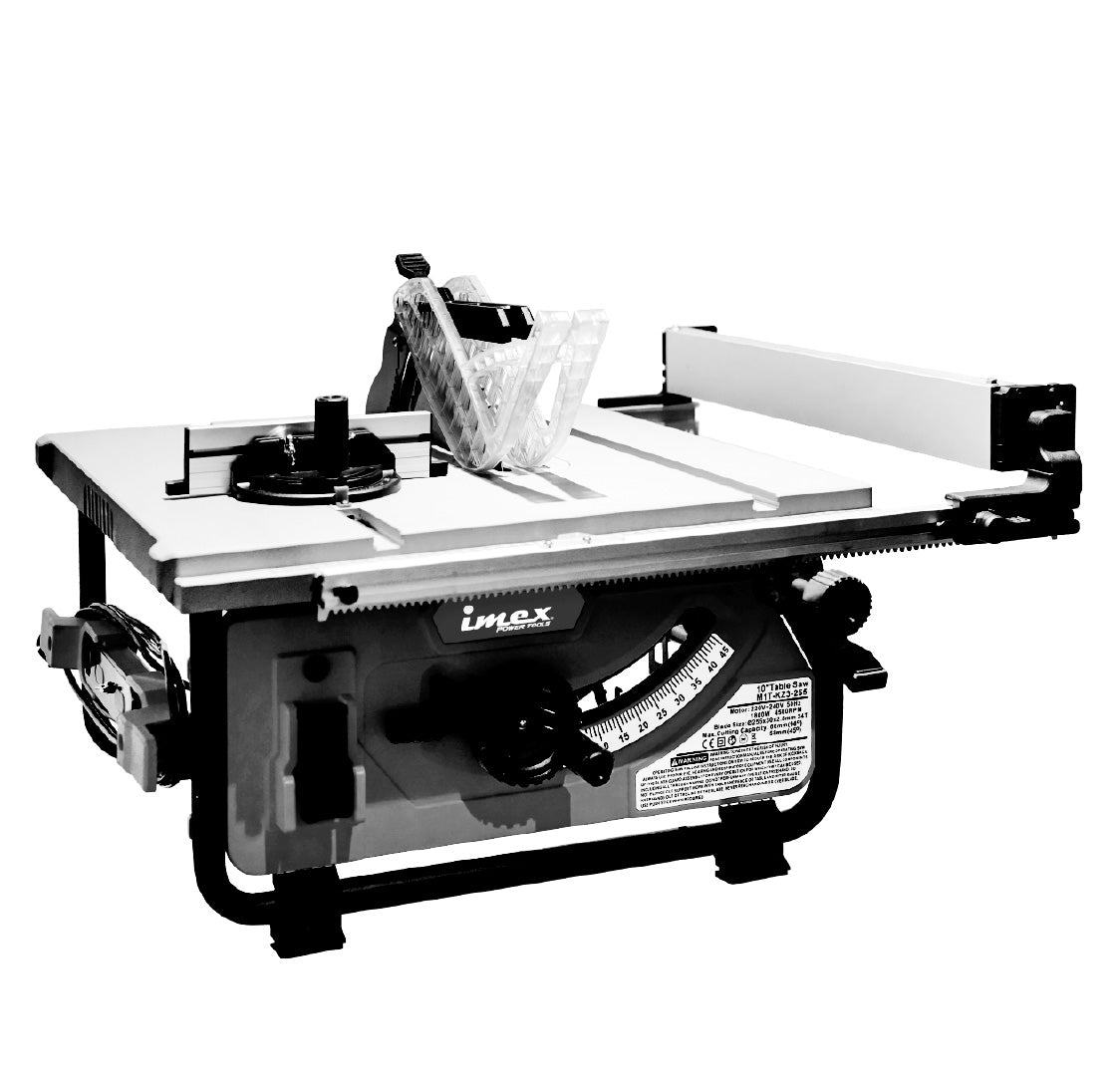 10" Table Saw with Aluminum Table ? IMEX Power Tools (Pro+ Quality)