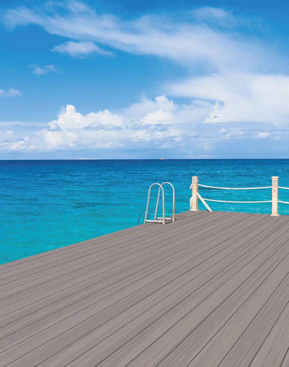 DECKING 212G C15 LIGHT BROWN WOOD 12FT
