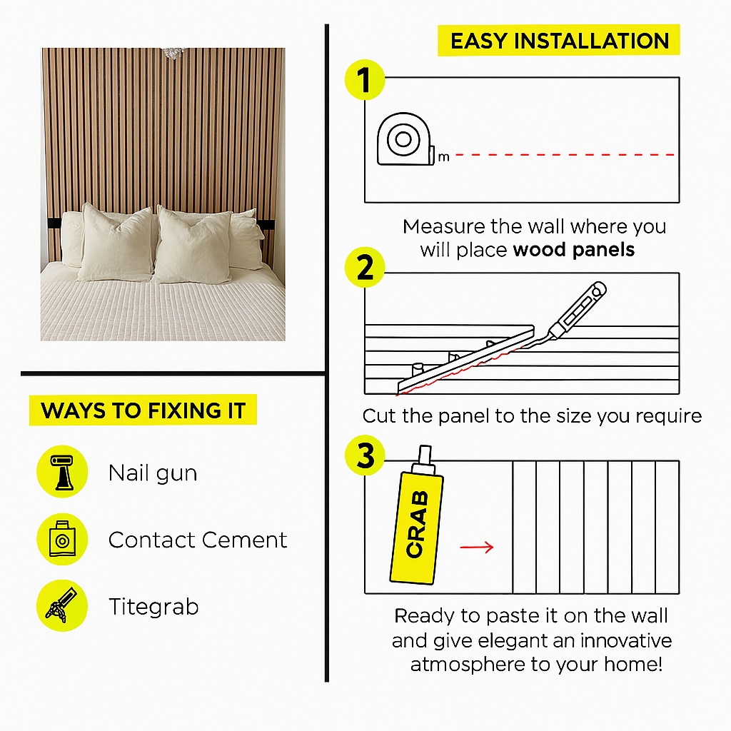 WOOD PANEL PVC MADERA CLASICA 9.5 FT x 6.29 Inch