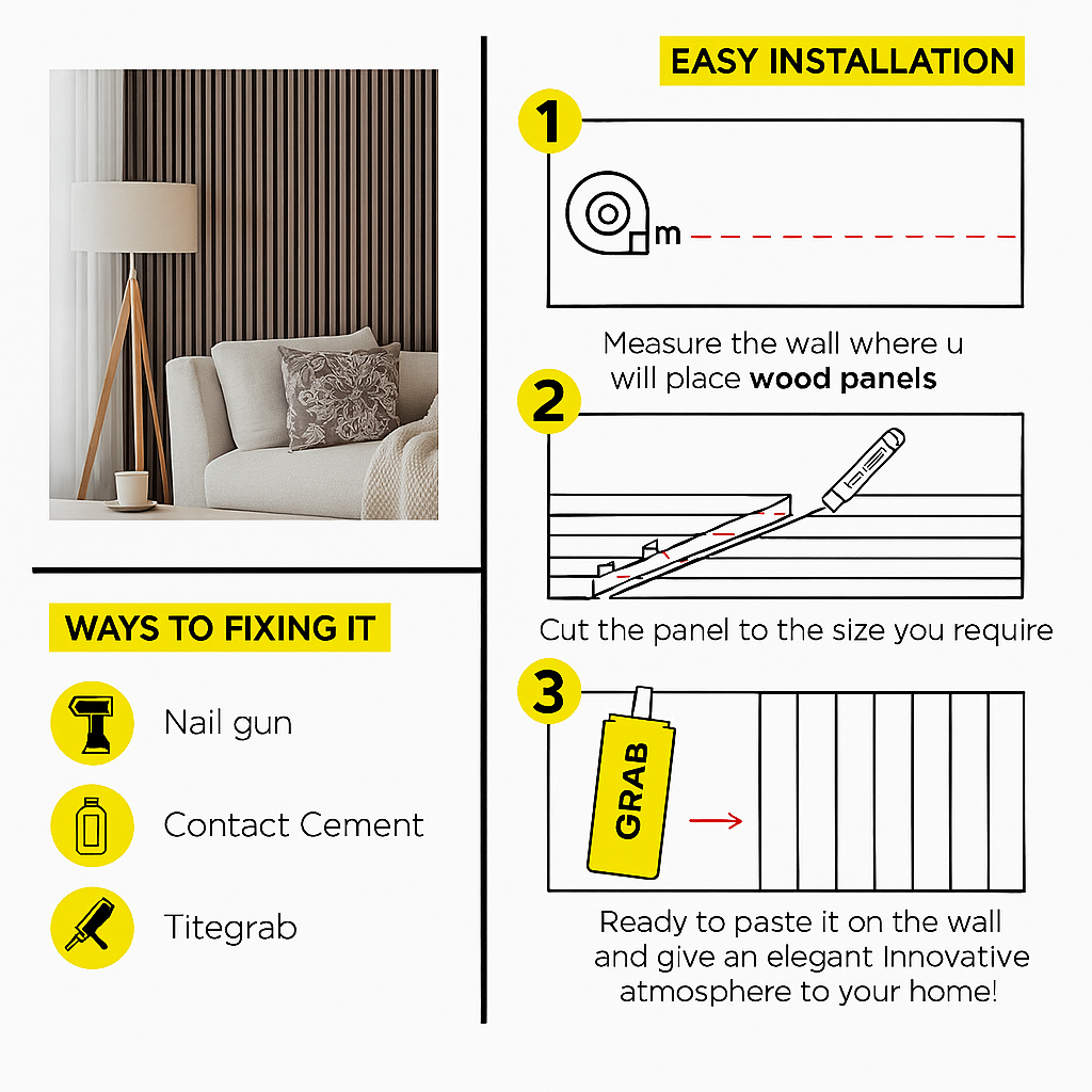 WOOD PANEL PVC DARK OAK 9.5 FT x 6.29 Inch