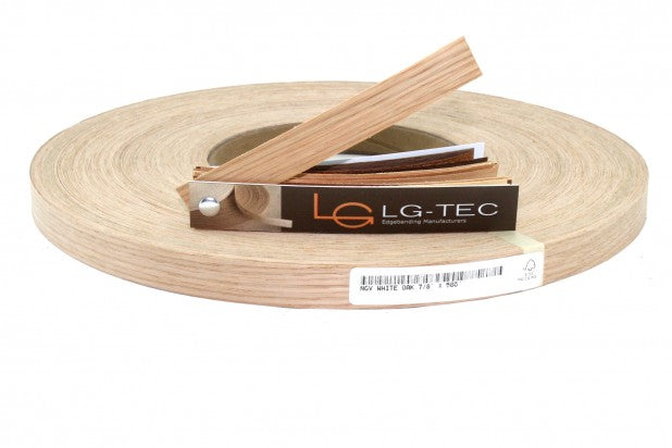 White Oak Wood Veneer Edge Banding
