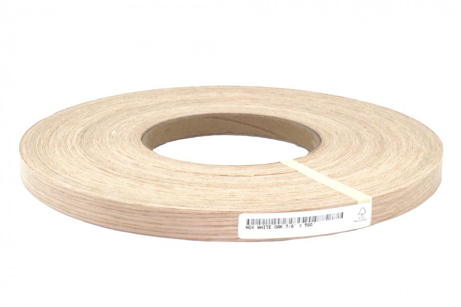 White Oak Wood Veneer Edge Banding