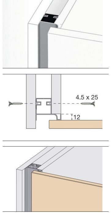 M.L VERTICAL S PROFILE CHEF ''L'' SILVER
