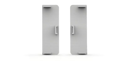 SET CLOSED LIDS SYSTEM CHEF "C" WHITE