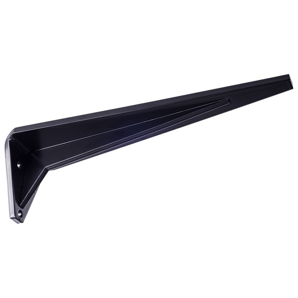 Industrial Shelf Bracket - 10x2.70x3 - Black | Federal Brace