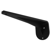 Radial Wall Shelf Bracket - 8" x 2.7" x 3" - Black