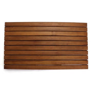 Lap Teak Wood Shower Mat - 19.75 x 35.5 x 1.75 - Teak | Federal Brace