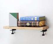 Floating Shelf Clamp System - 18" L x 6" W x 3.875" H - Maple