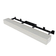 Floating Fireplace Mantel Kit - 48 x 6 x 6 - Arctic Groovz | Federal Brace
