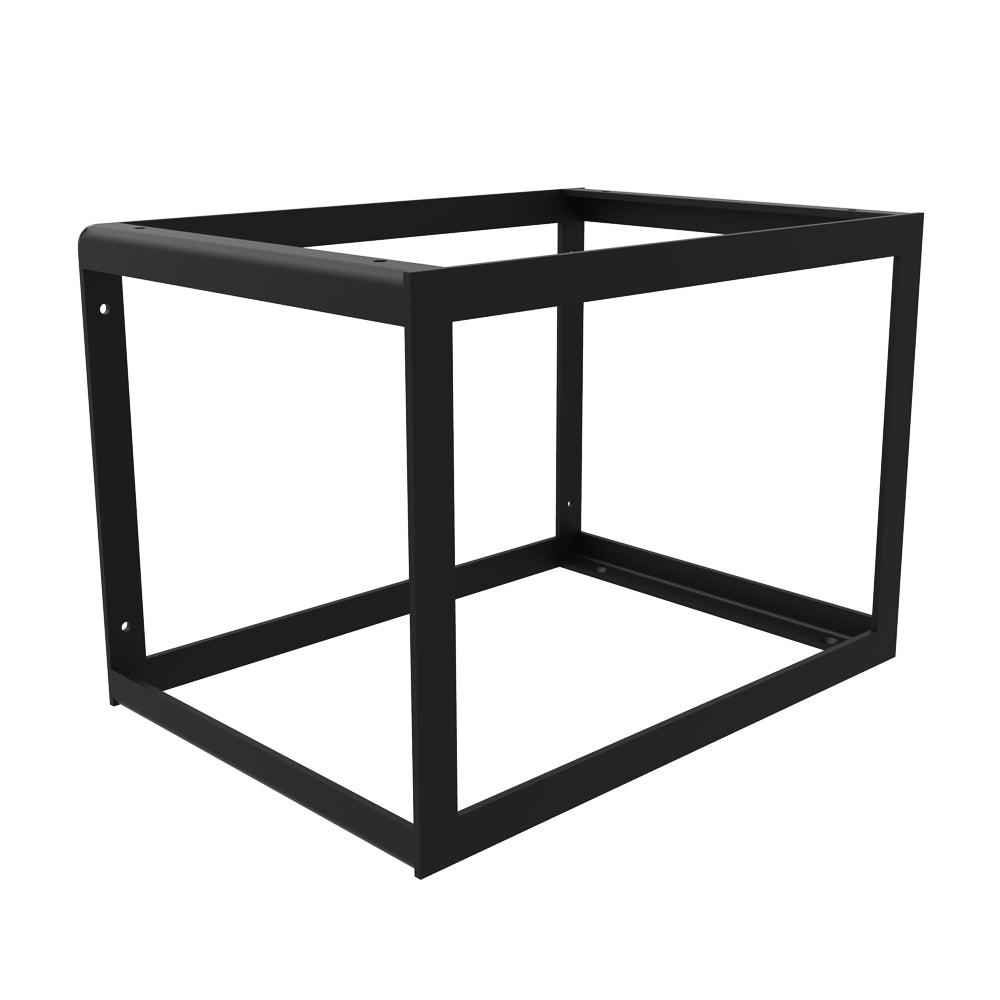 Steel Cube Cabinet - Model B - 17" W x 12" H x 12" D - Black | Federal Brace