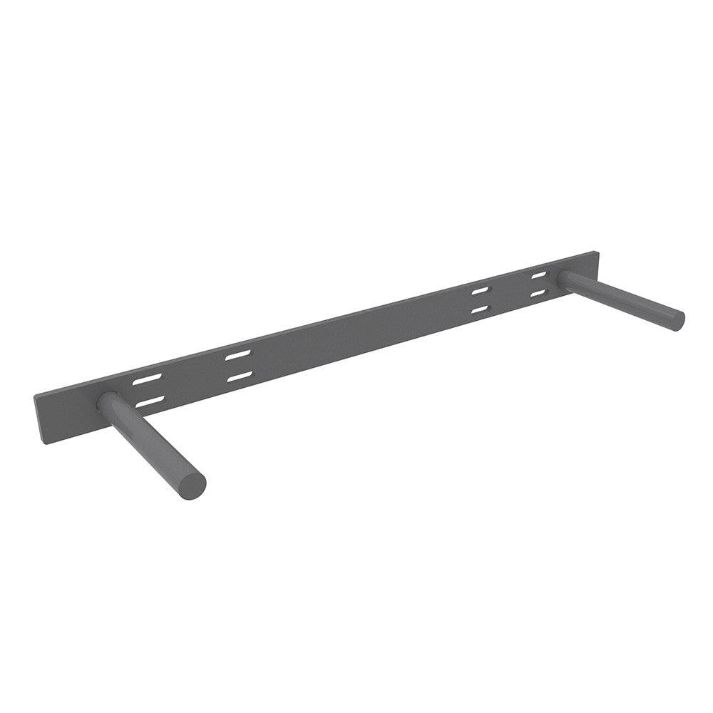 Floating Shelf Support Rod Bracket - 6 x 22.5 x 1.5 - Steel | Federal Brace