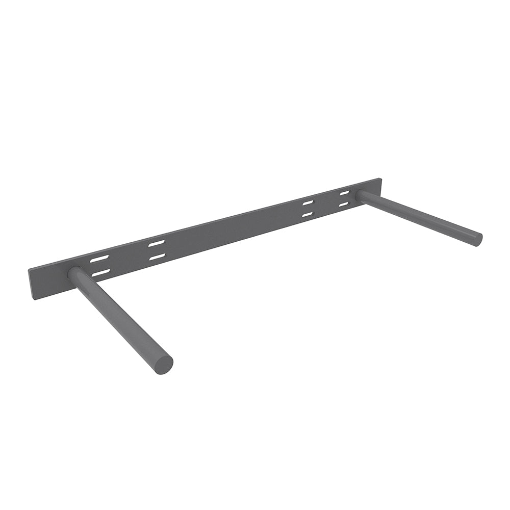 Floating Shelf Support Rod Bracket - 10 x 22.5 x 1.5 - Steel | Federal Brace
