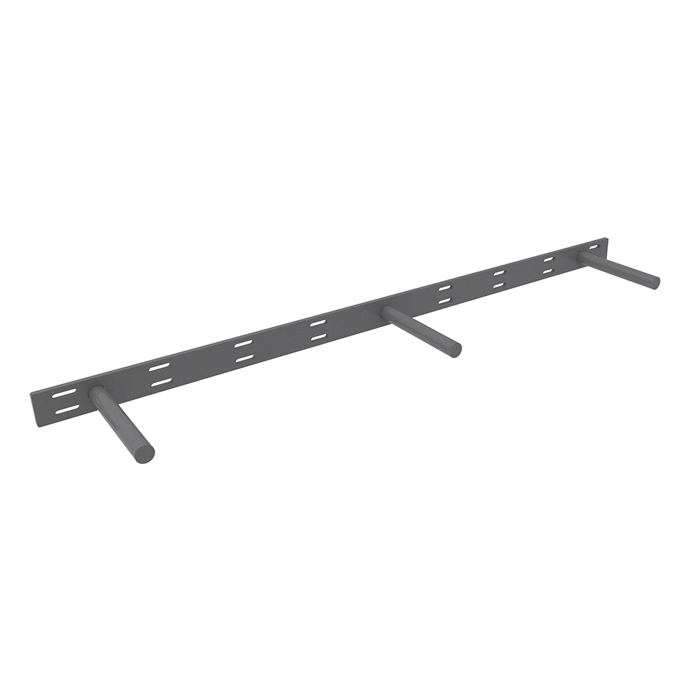 Floating Shelf Support Rod Bracket - 6 x 34.5 x 1.5 - Steel | Federal Brace