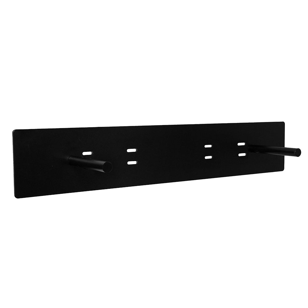 Accent Floating Shelf Bracket - 6 x 27.5 x 5 - Black | Federal Brace