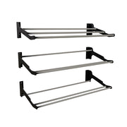 Wine Display Shelf Rack - 13.5" x 27.25" x 5" - Silver | Federal Brace