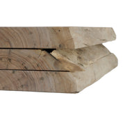 Live Edge Floating Shelf- 12" x 24" x 2"- Walnut | Federal Brace Raw Shelves