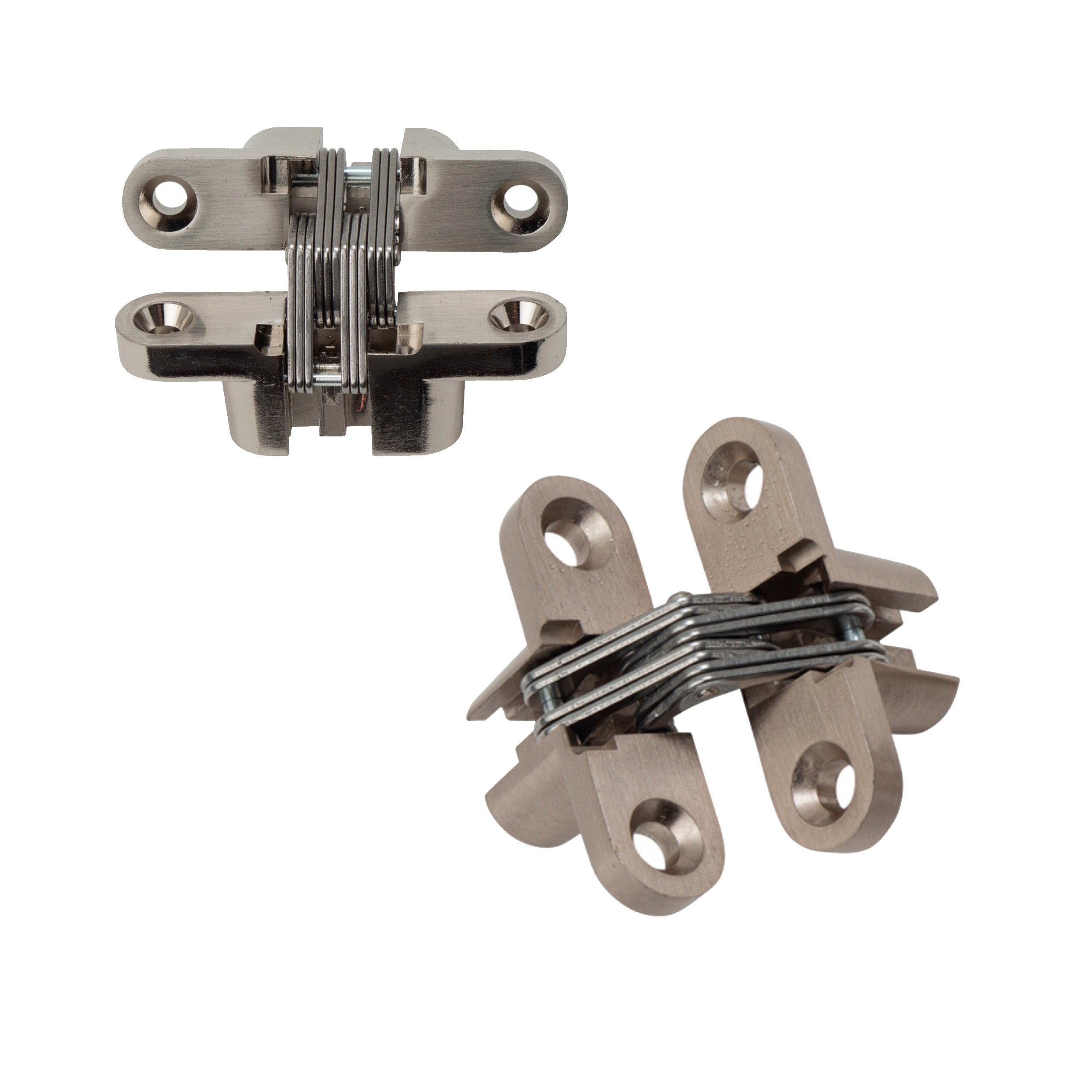 Invisible Hinge 100mm W/O Screw B-Nickel