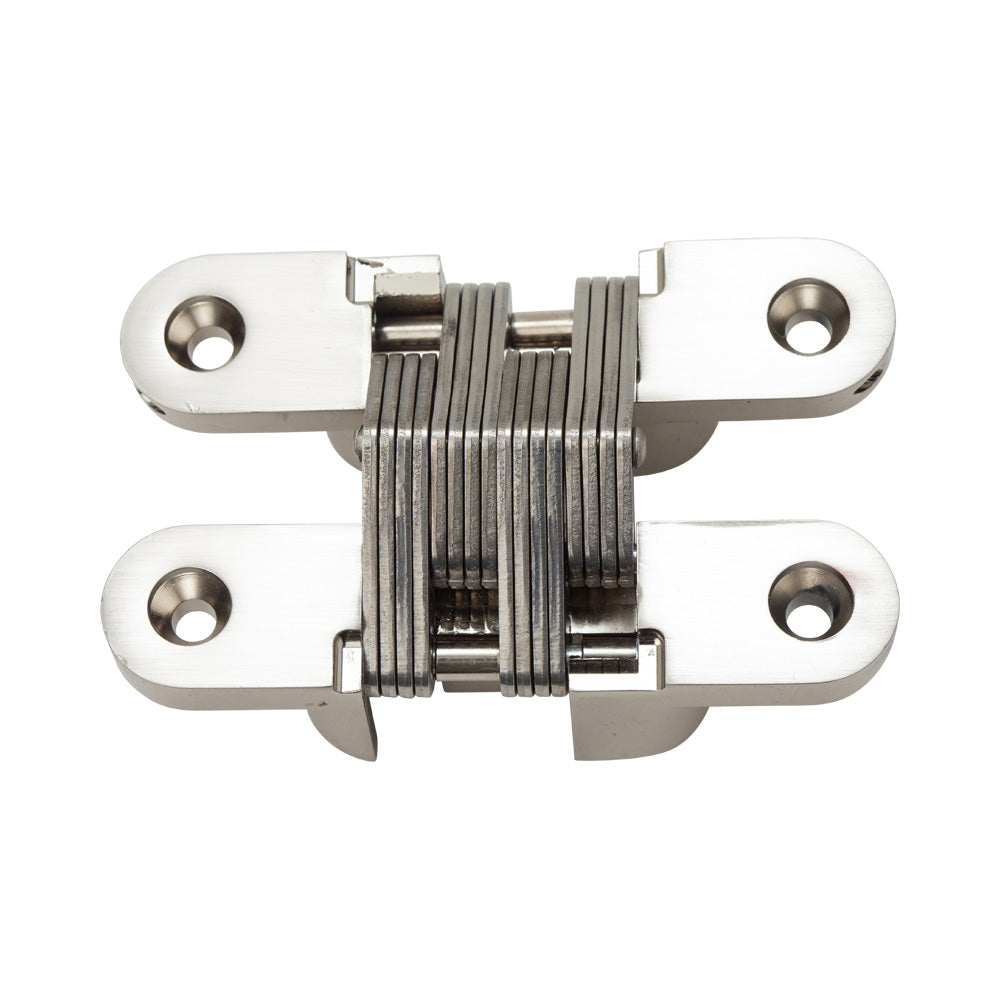 Invisible Hinge 100mm W/O Screw B-Nickel