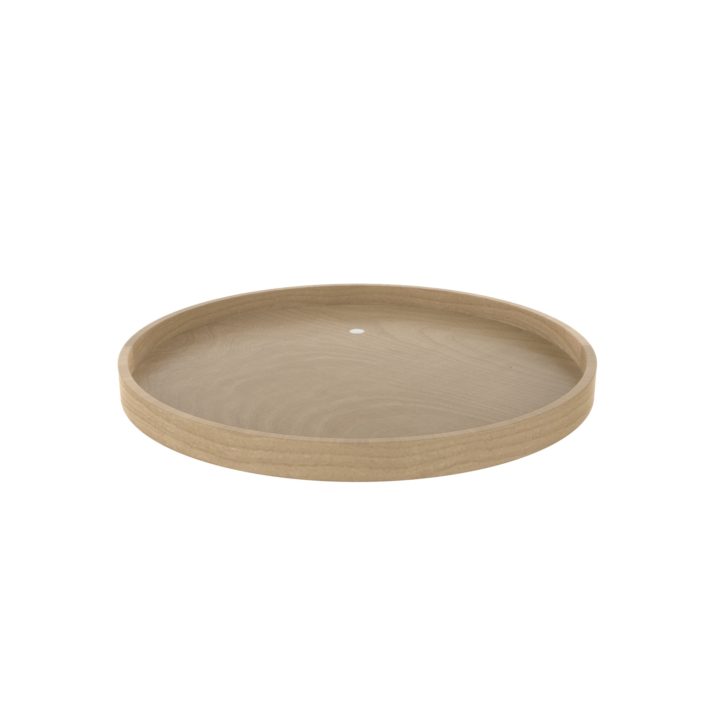 28 in Banded Wood Full Circle Lazy Susan w/steel bearing Natural  28 in (711 mm) W x 28 in (711 mm) D x 2.9 in (74 mm) H