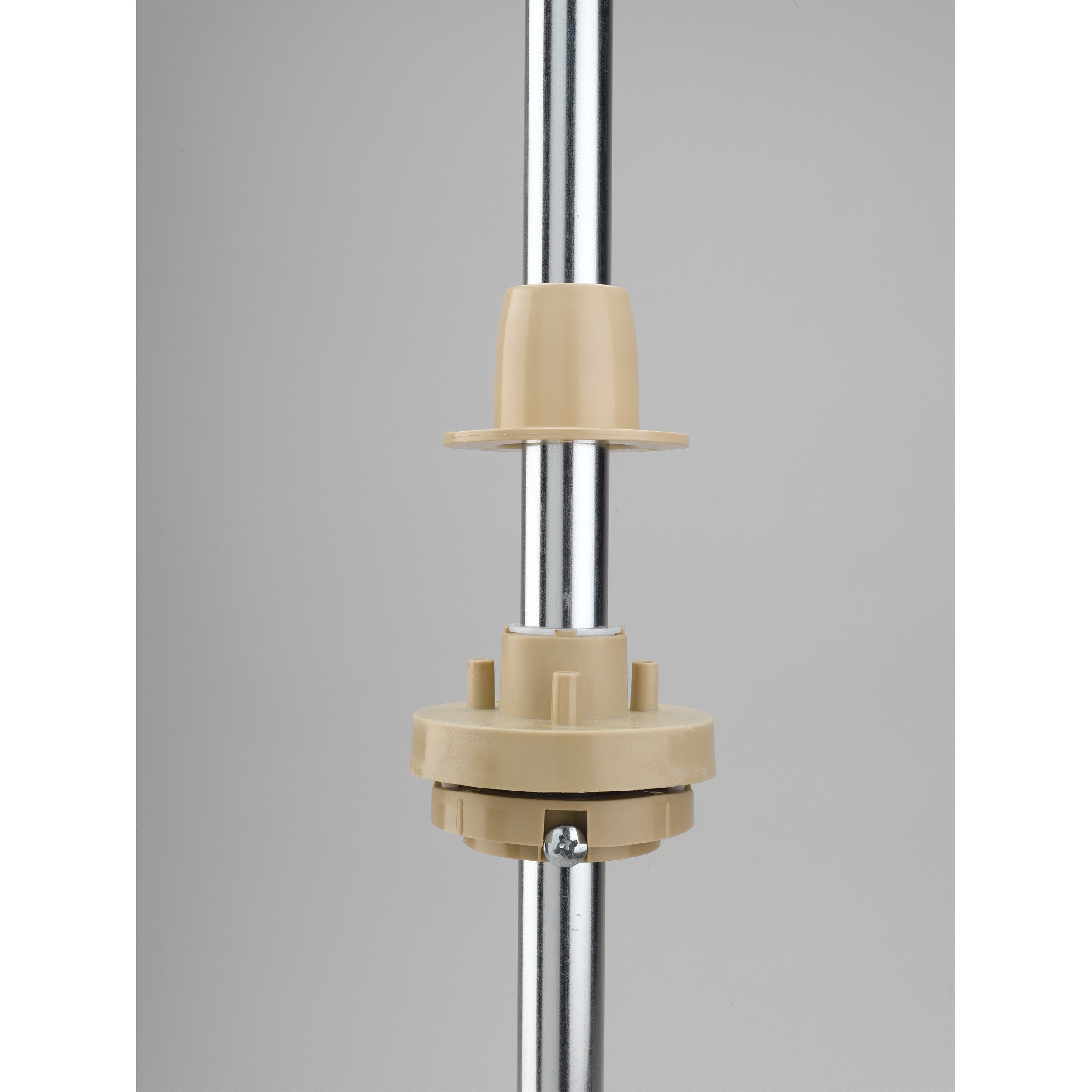 32 in Banded Wood D-Shape Lazy Susans 2-Shelf Natural  32 in (813 mm) W x 32 in (813 mm) D x 26 in (660 mm) H