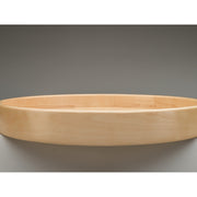 18 in Natural Wood Full Circle Shelf Only Natural  18 in (457 mm) W x 18 in (457 mm) D x 2.38 in (60 mm) H