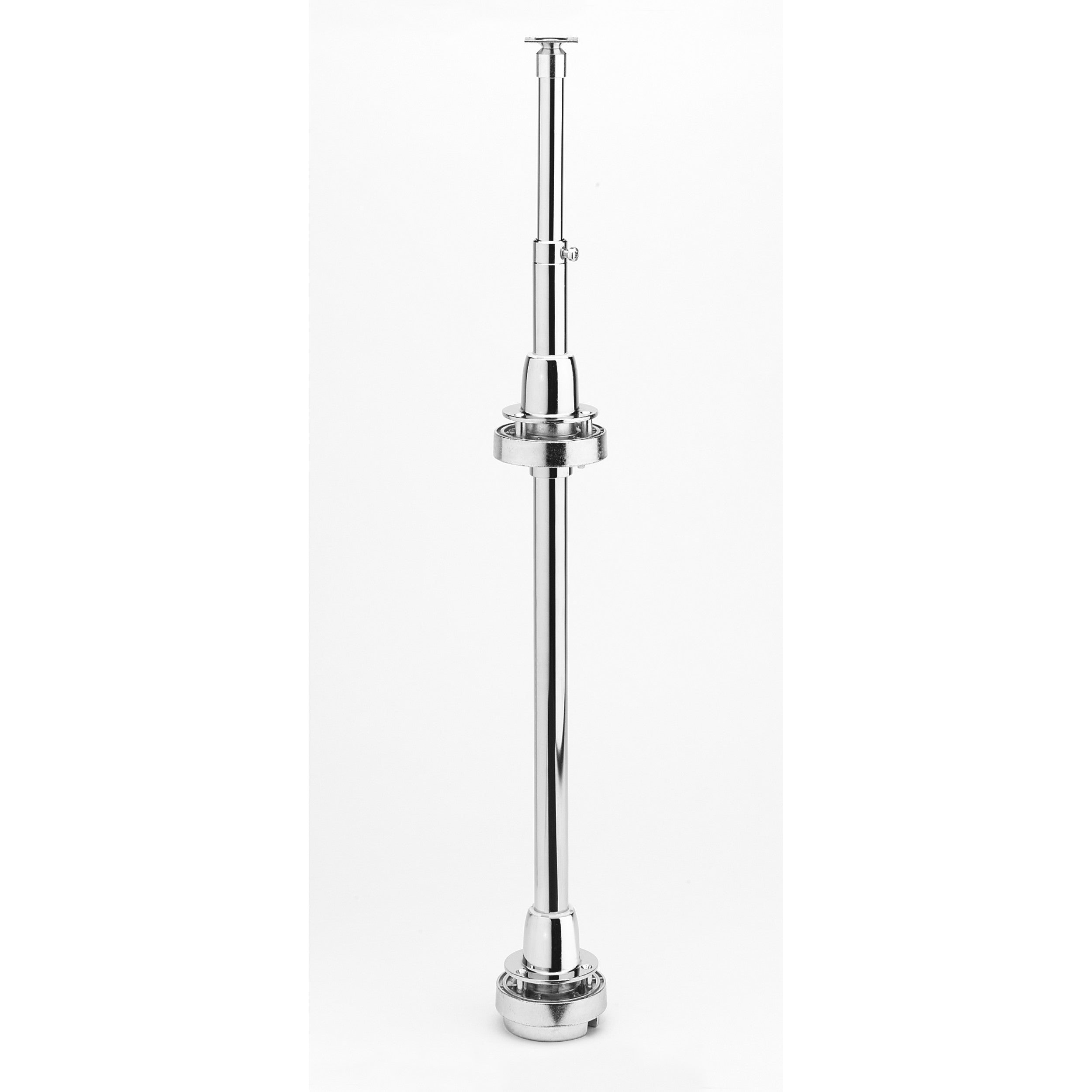 24 in Natural Wood Full Circle Lazy Susans 2-Shelf Natural  24 in (610 mm) W x 24 in (610 mm) D x 26 in (660 mm) H