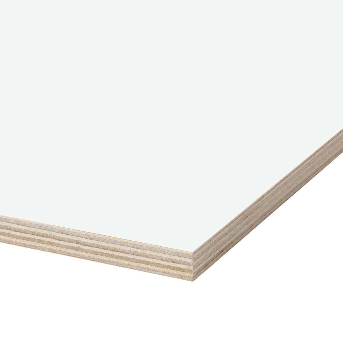 PLYWOOD LAMINATE WHITE PRIMED 2S 3/4 4X8 GARNICA