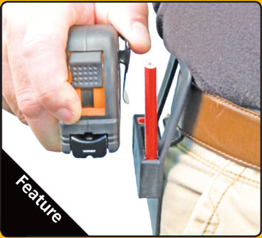 MEASSURING TAPE, 16' STORY POLE