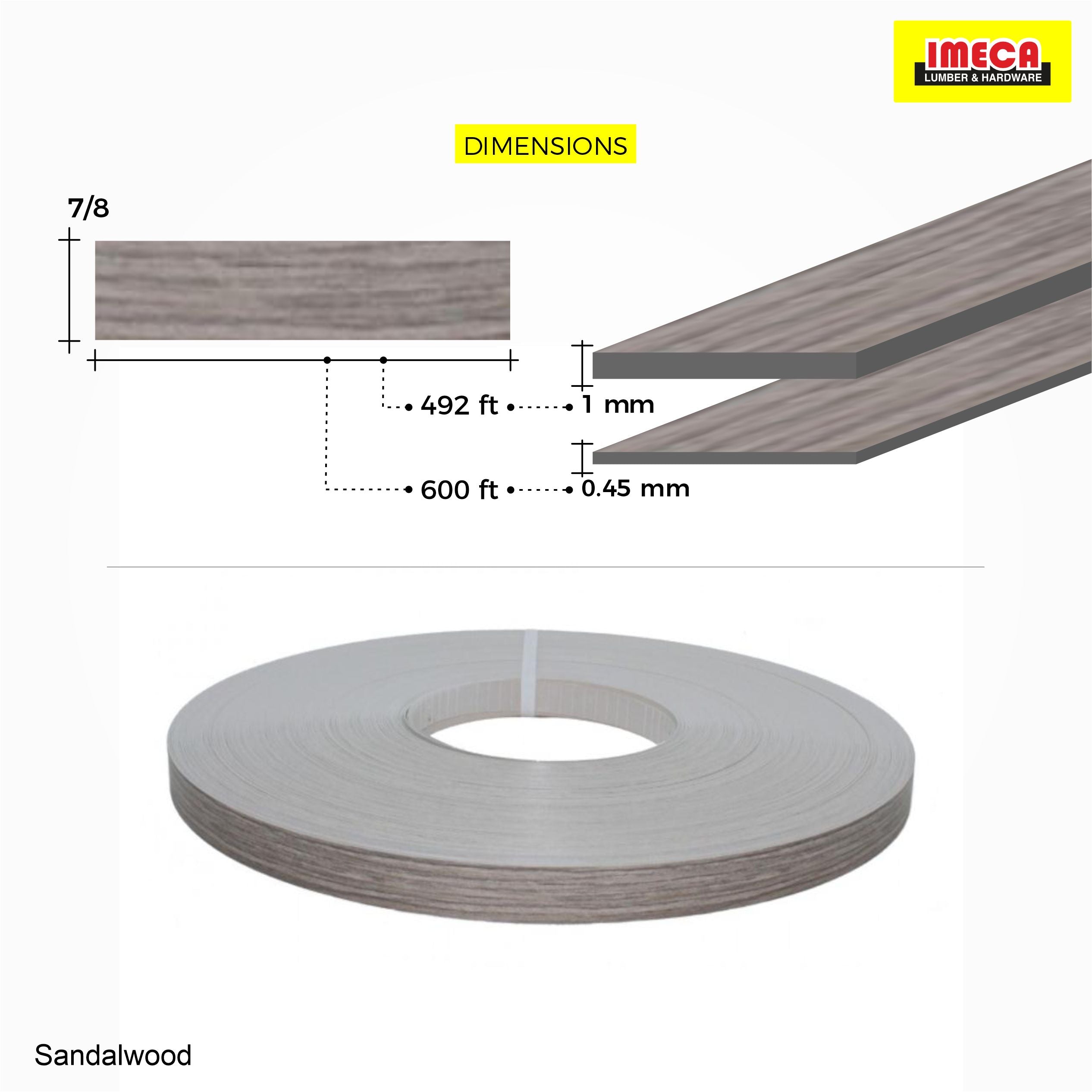 Sandalwood PVC Edge Banding