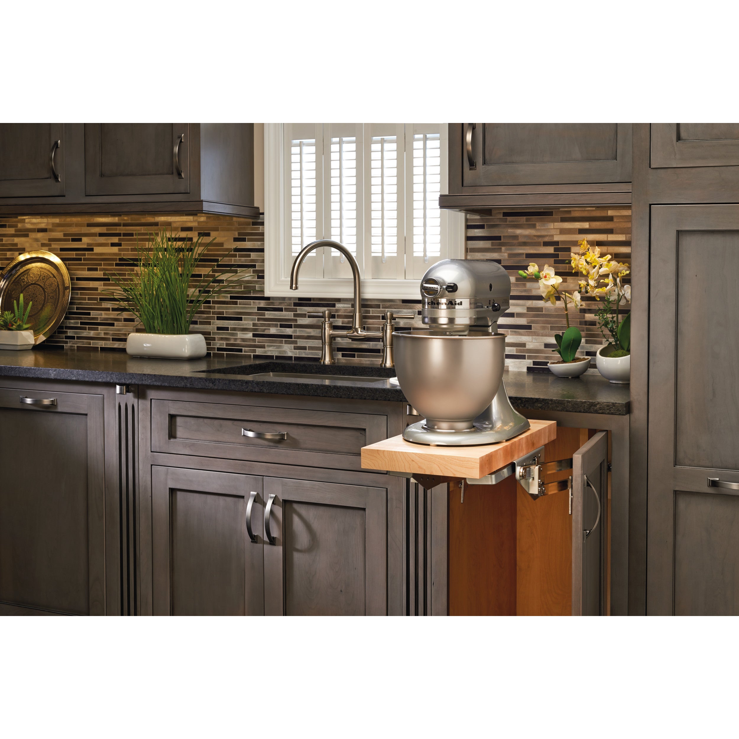 Heavy-Duty Appliance Lift Zinc  12 in (305 mm) W x 22.5 in (572 mm) D x 20.63 in (524 mm) H
