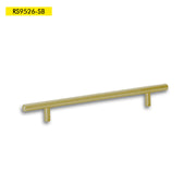 HANDLE BAR 9520 SERIES C/C 9-3/4" O/A 13" SATIN BRASS