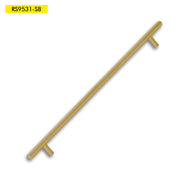 HANDLE BAR 9520 SERIES C/C 24-3/4" O/A 28" SATIN BRASS