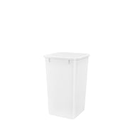 27 Qrt Replacement Container Only White  11 in (279 mm) W x 10.88 in (276 mm) D x 17.75 in (451 mm) H