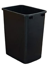 35 Quart Waste Container Only BK -Bulk 8