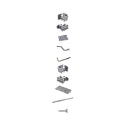 FOLD-SLIDE SYSTEM KIT FOR 2 16MM 20KG
