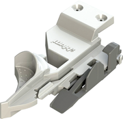 Locking device for TANDEM plus BLUMOTION 563/9 drawer runners Narrow (Right) Orange