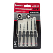 8-Piece Wood Countersink Drill Bit Set ? IMEX Power Tools