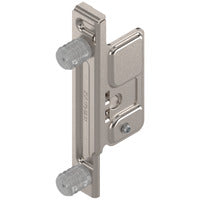 Standard front fixing bracket for 320 M/K/H & 330 M/H METABOX Press-in (Left) Nickel