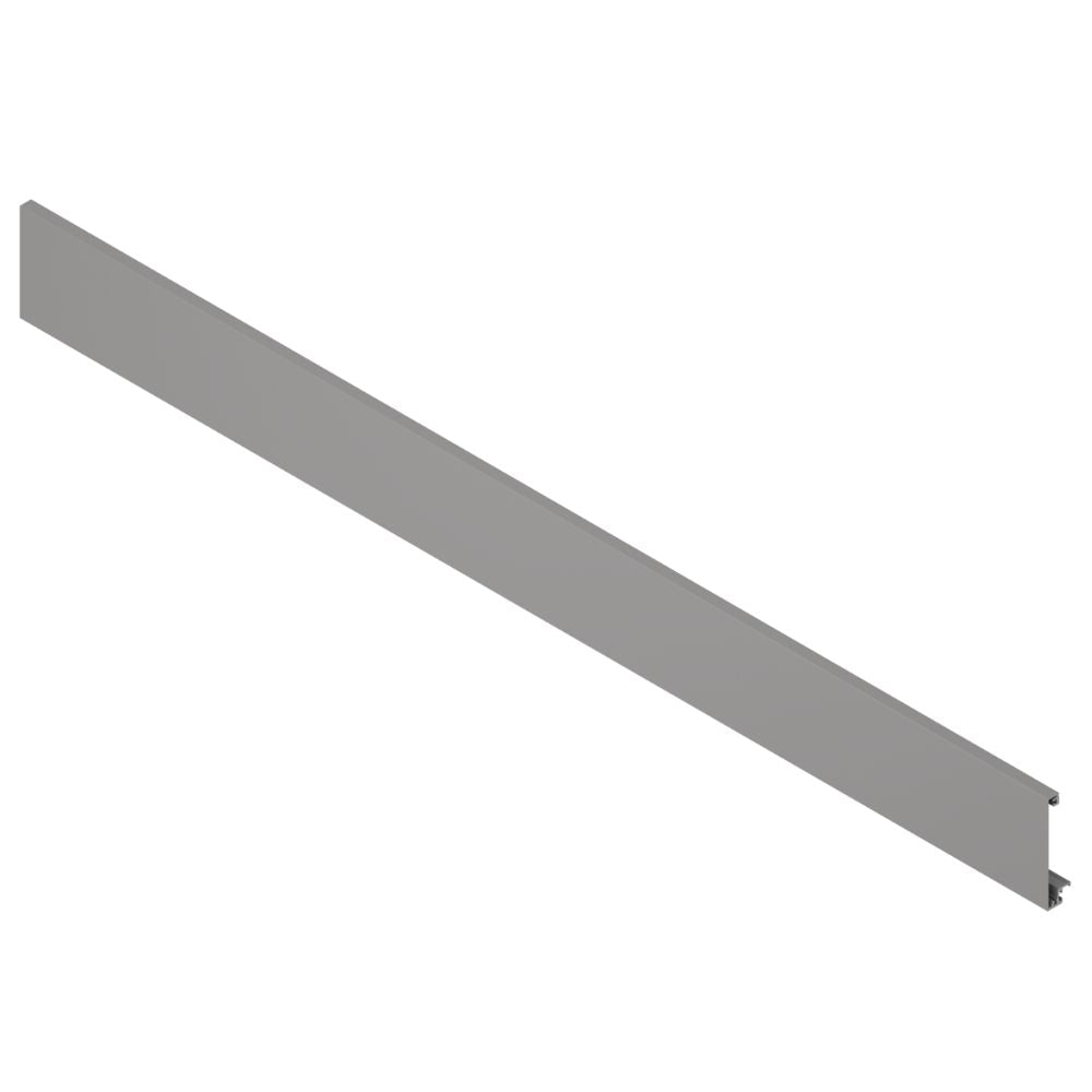 Front piece, for interior drawer and interior roll-out with cross gallery, CW=1200 mm, for cutting to size, for MERIVOBOX-45X